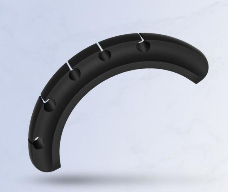 topk data cable organizer in use