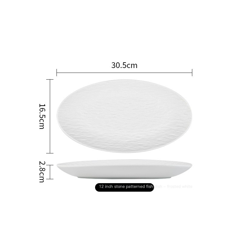 Large Ceramic Rice Plate - Image 6