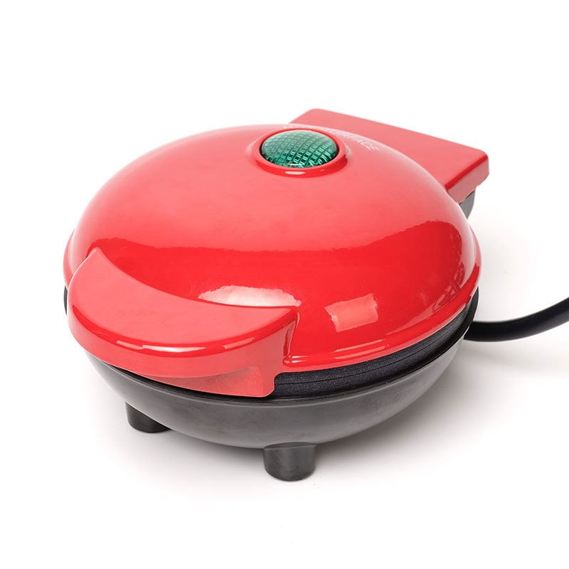 Mini Waffle Maker in Action