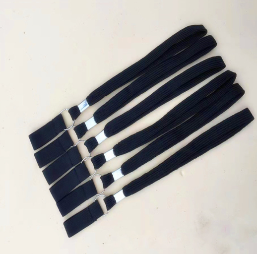 Black Wrist Straps Hand Wristband Crutch Cane Ropes for Hiking Walking image