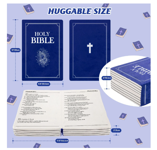 Bible Pillow in Use