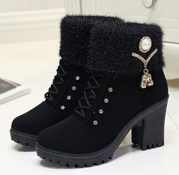 High Heels Women's Boots 5