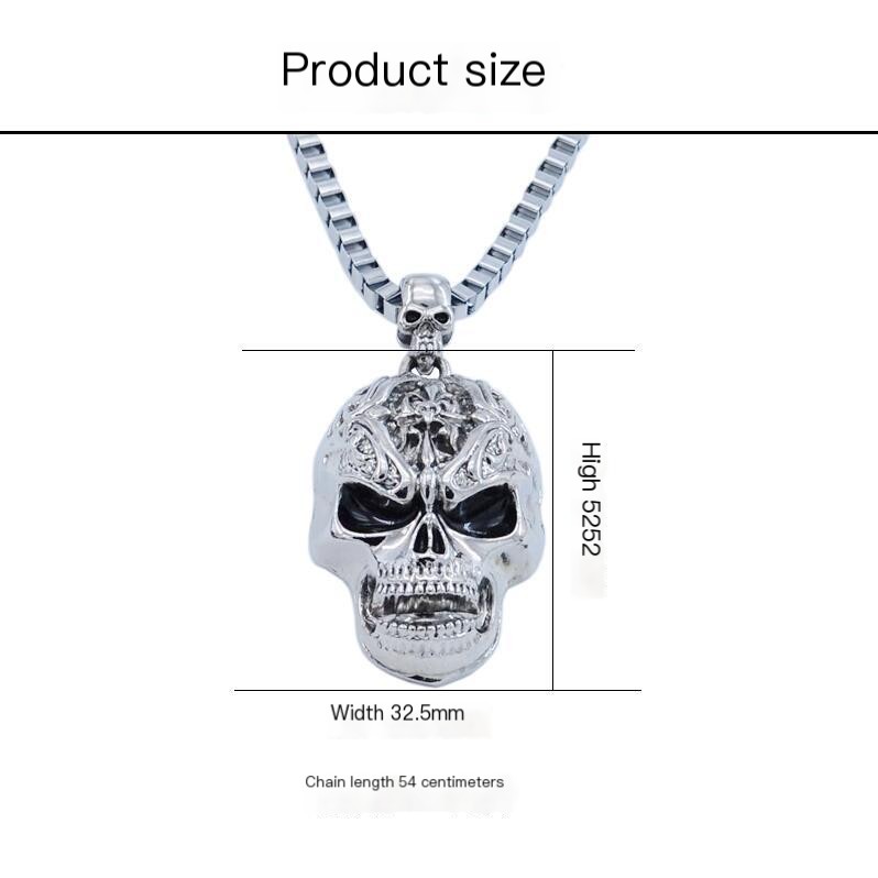 Skull Pendant Necklace