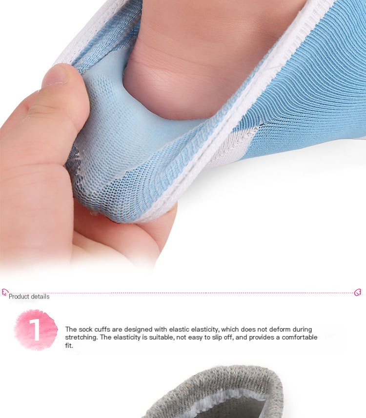 Silicone Gel Heel Socks Image 4