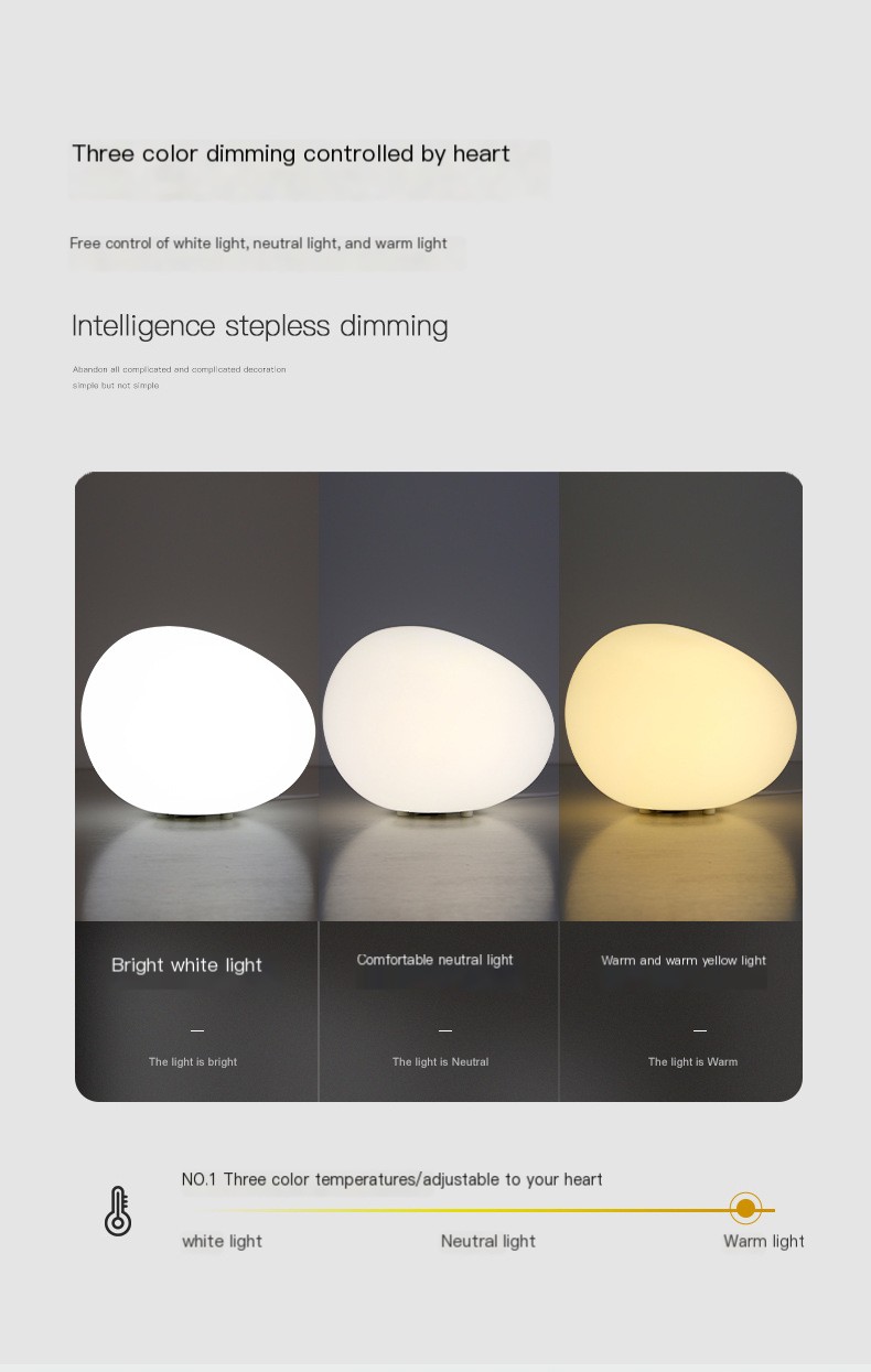 Ambi Stone Table Lamp Design 3
