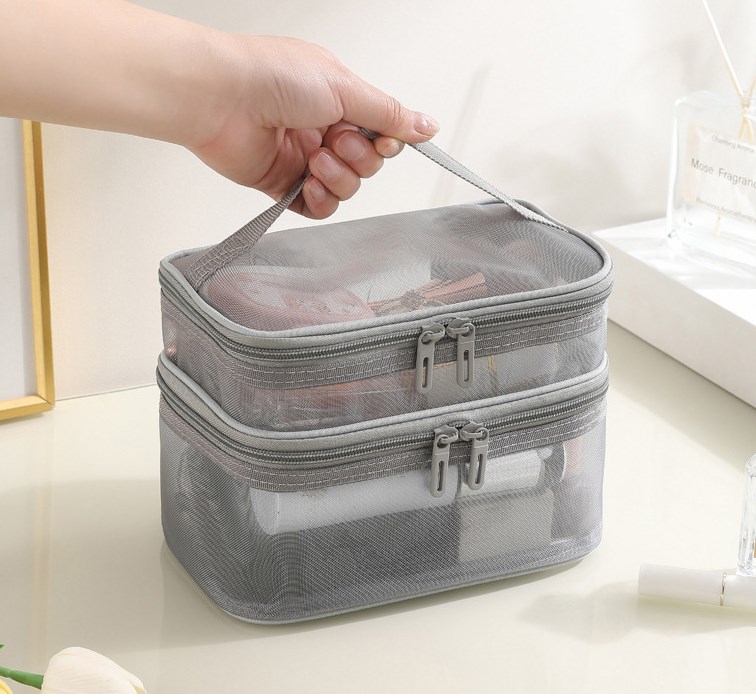 Luxury Clear Makeup Bag Image 2