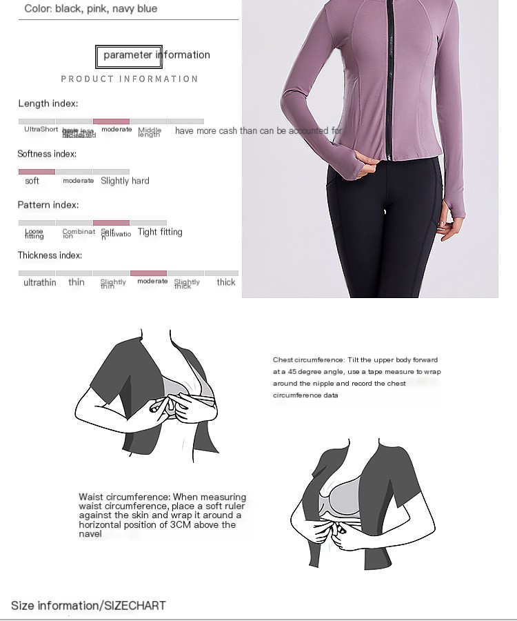 Yoga Sports Jacket Black