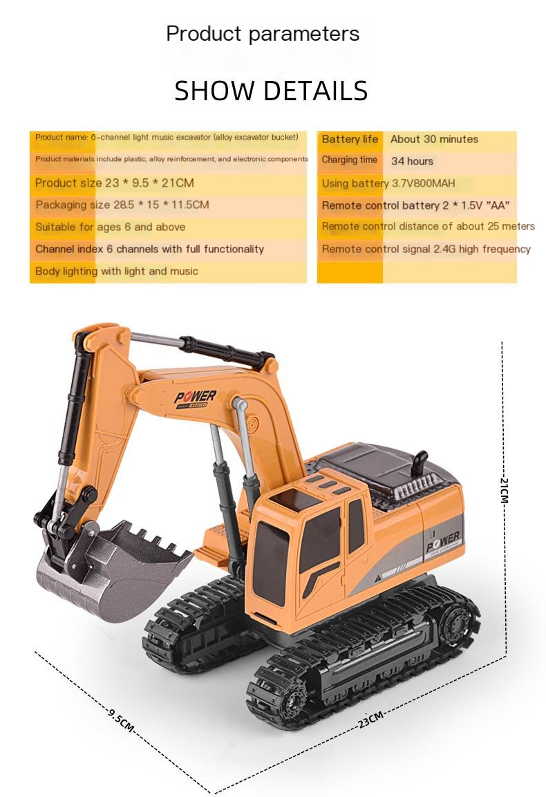 Excavator Model 14