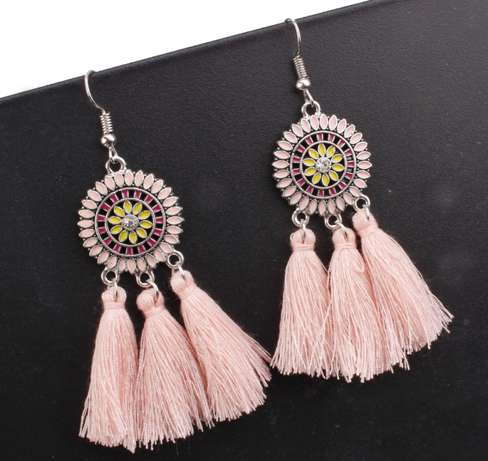 Bohemian Fashion Tassel Earrings 5