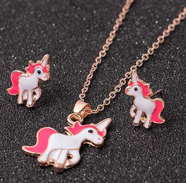 Unicorn Jewelry Set