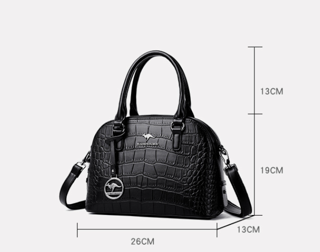 Crocodile Leather Backpack Image 1