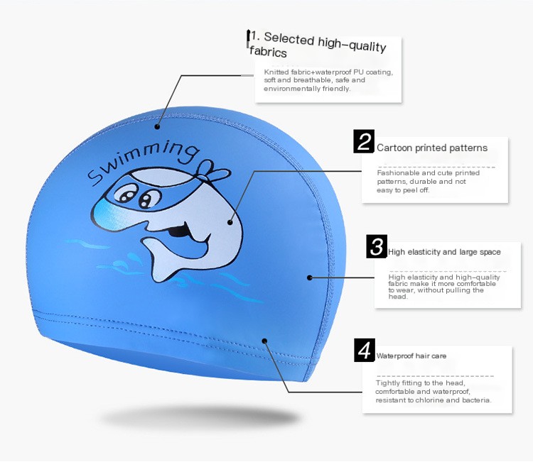 Children's Swim Cap - Image 2