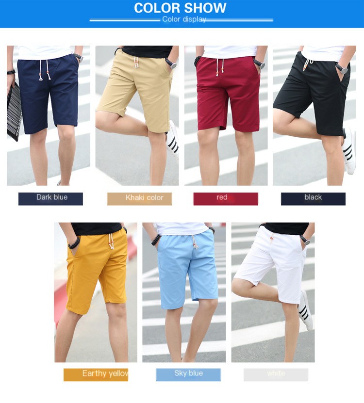 Men's Cotton Casual Shorts 4