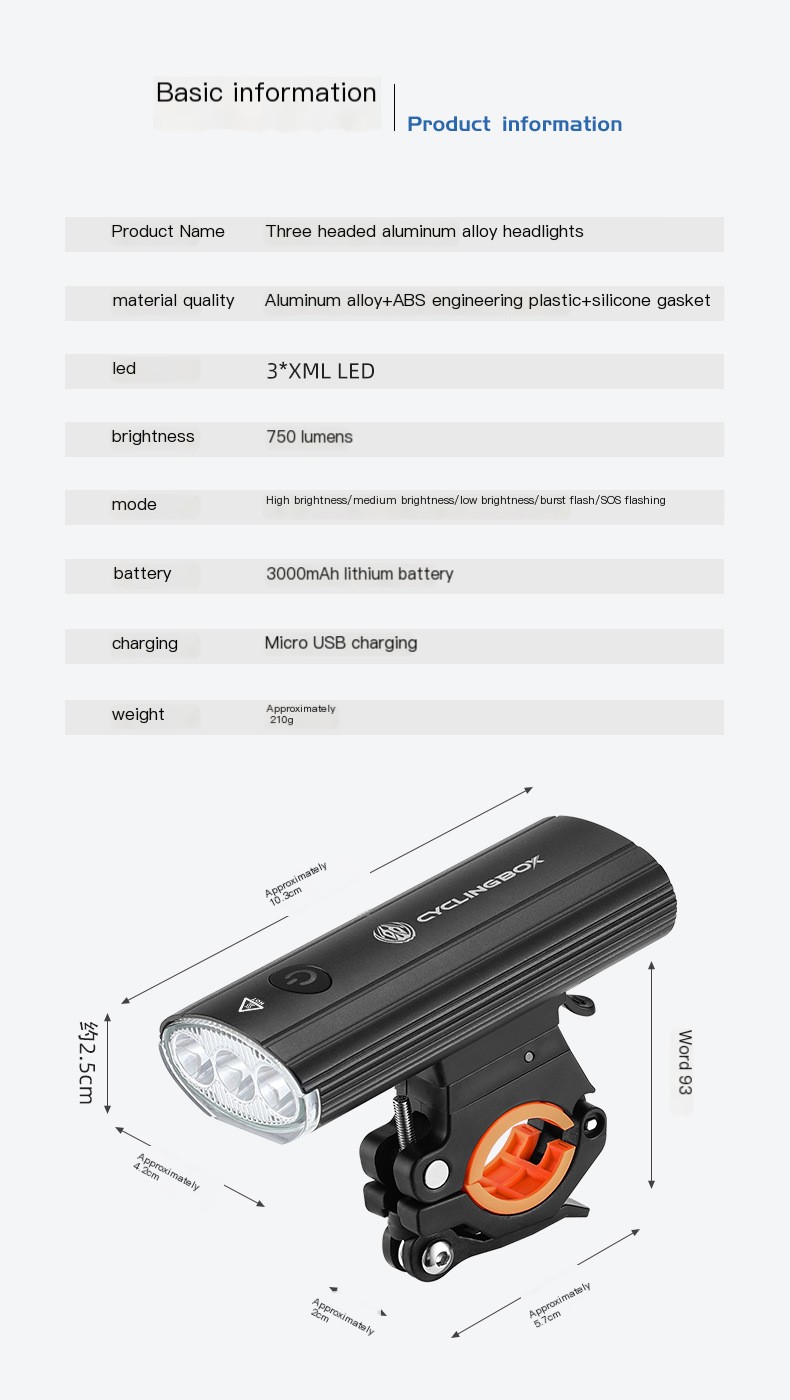 Bike Headlight Image 1