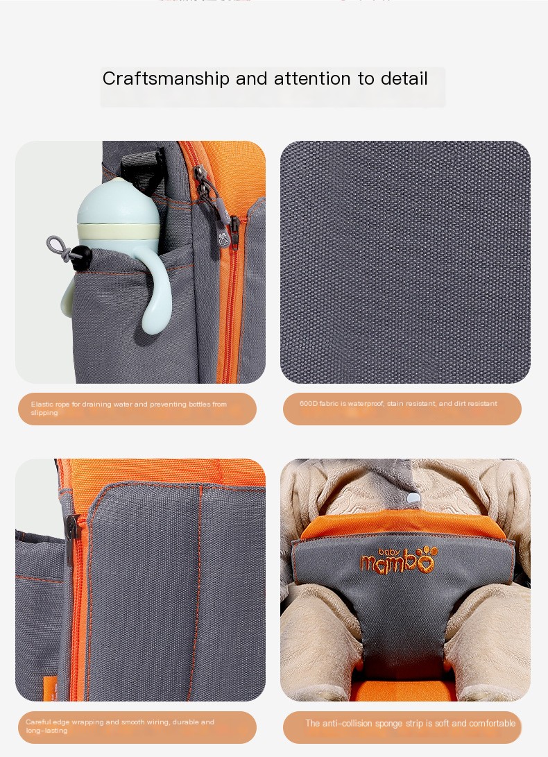 Versatile mommy bag for parents
