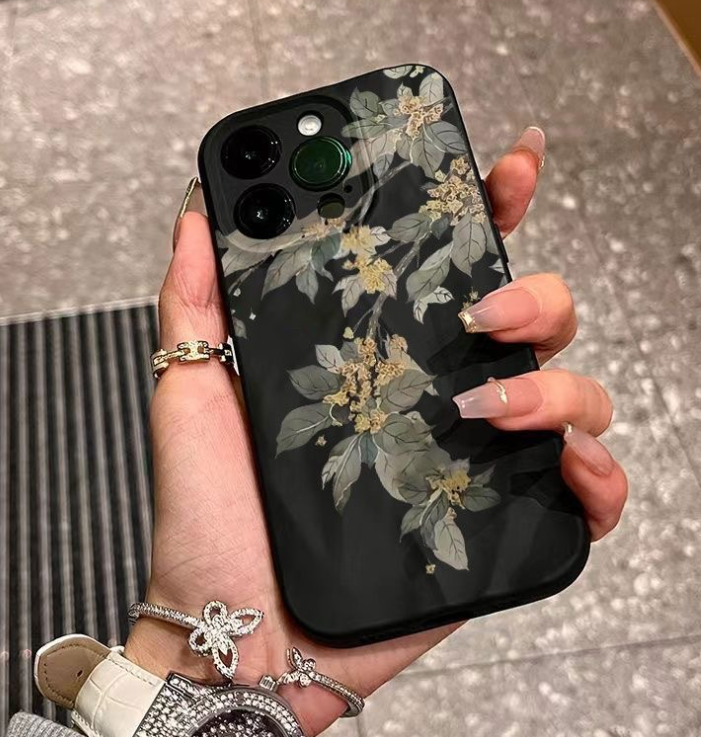 Retro Flower Phone Case Style 2
