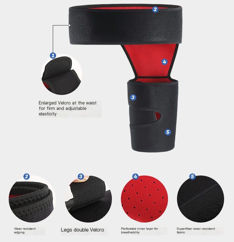 Fitness Thigh Support Belt