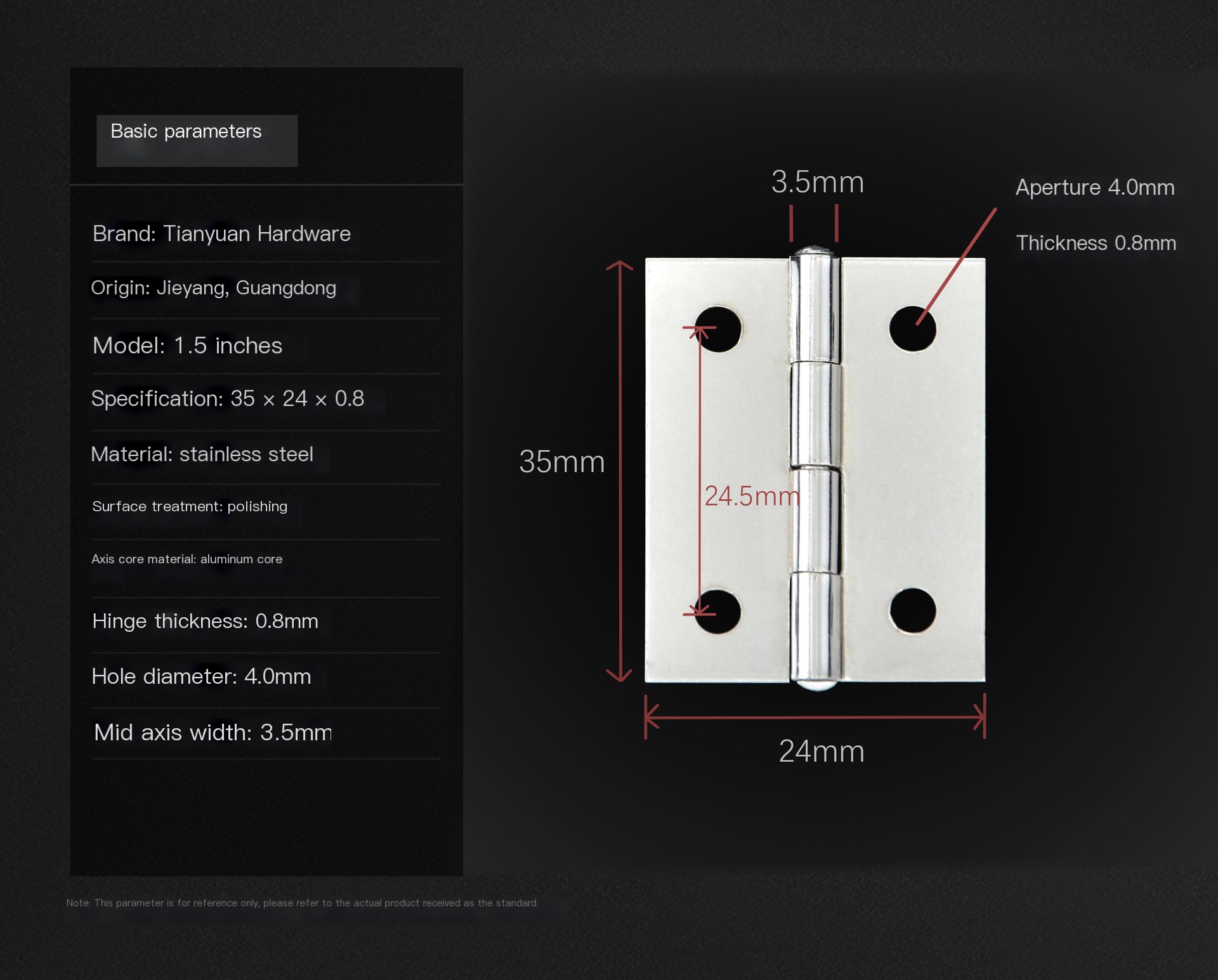 Flat Hinges Collection