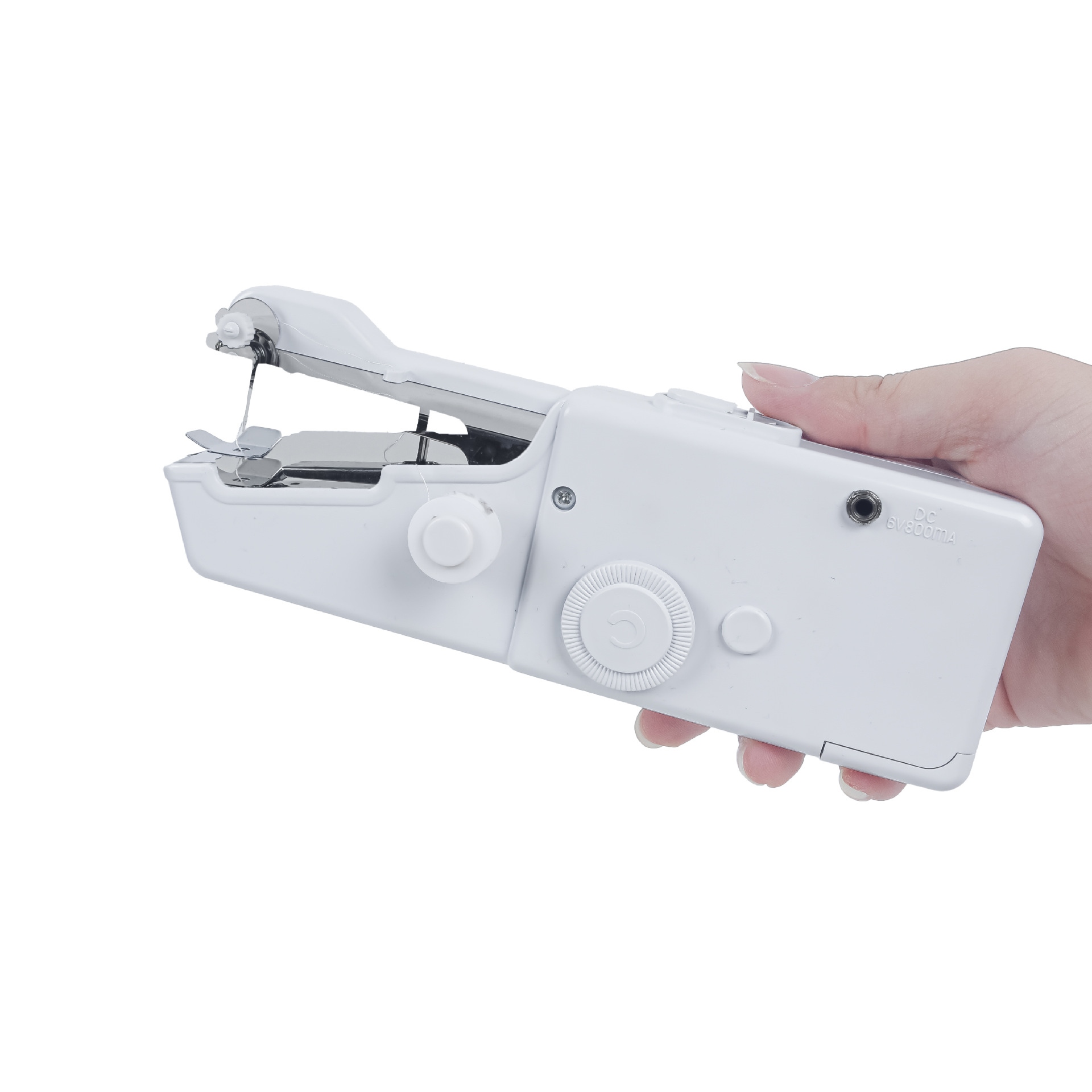 Portable Sewing Machine in Action