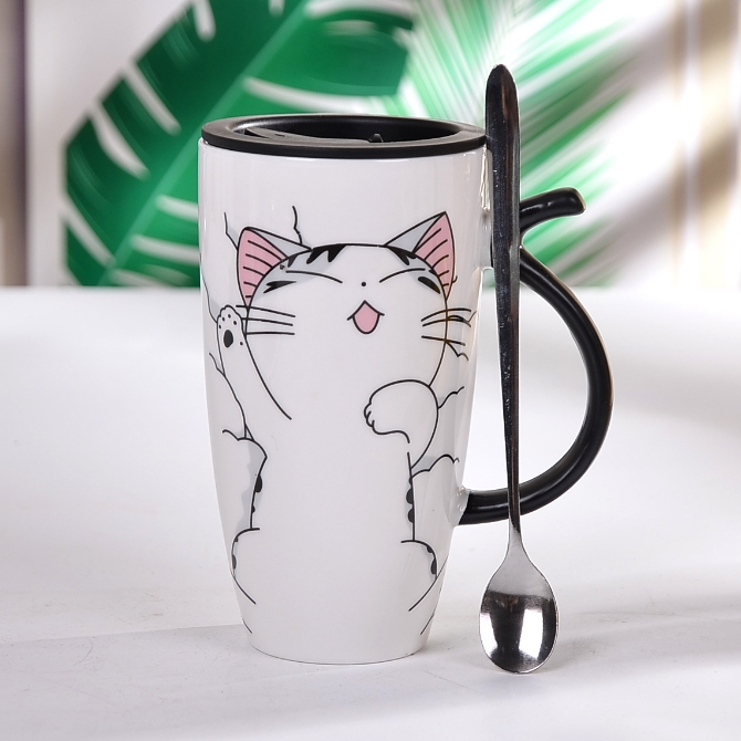 Cute Cat Mug Image 2