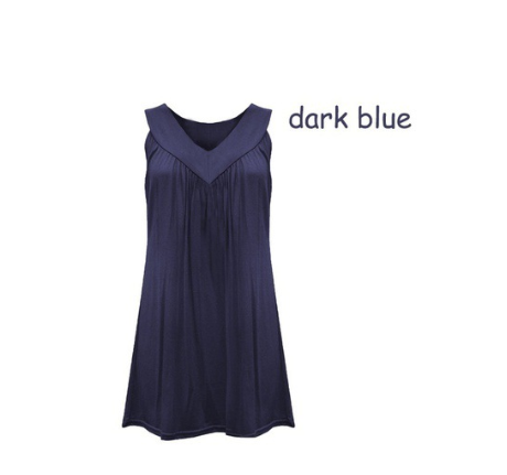 V-neck Sleeveless Dress - Image 2