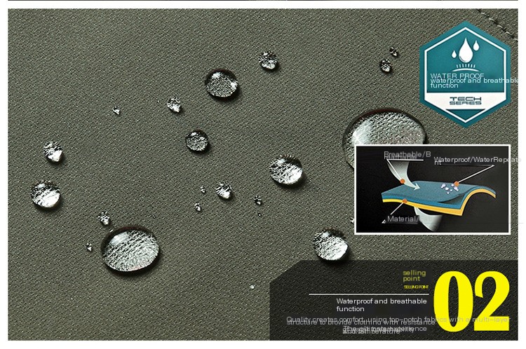 Shark Skin Tactical Softshell Jacket - Image 3