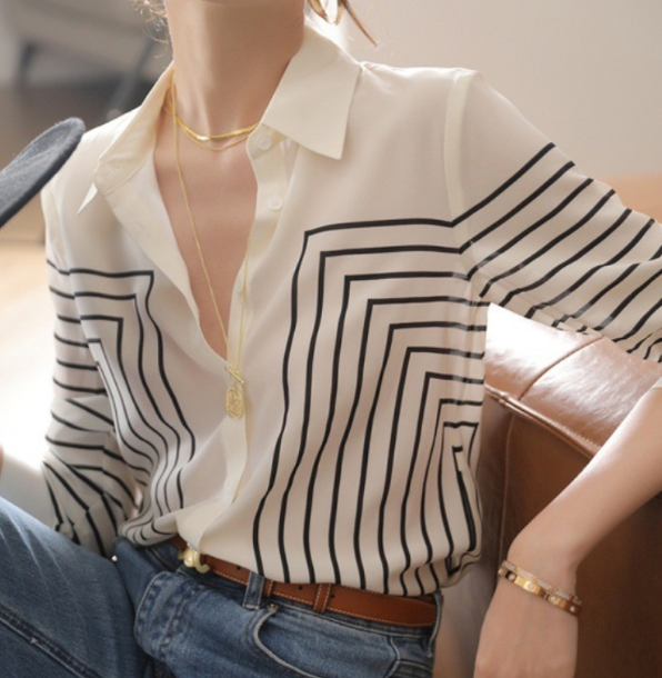 Striped Shirt for Women - Image 5