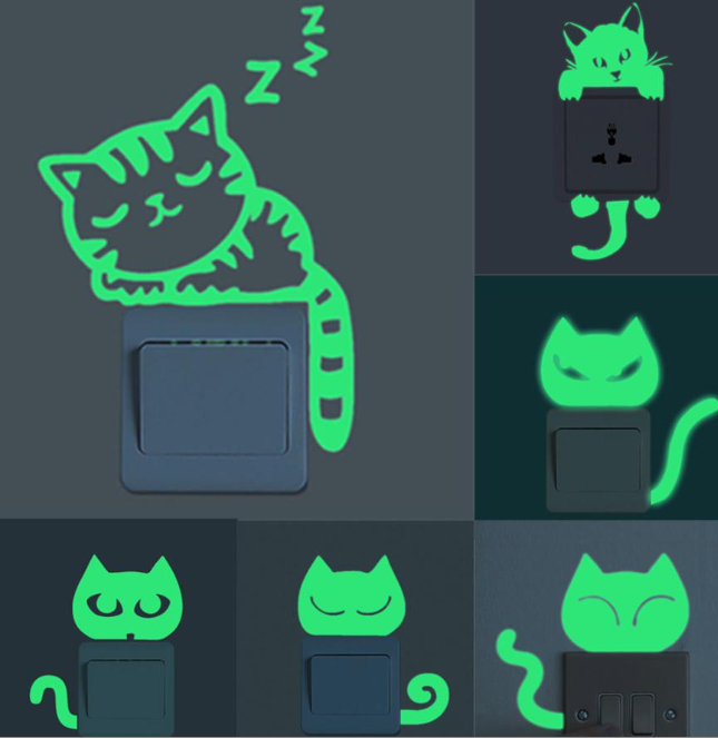 Fluorescent Wall Stickers