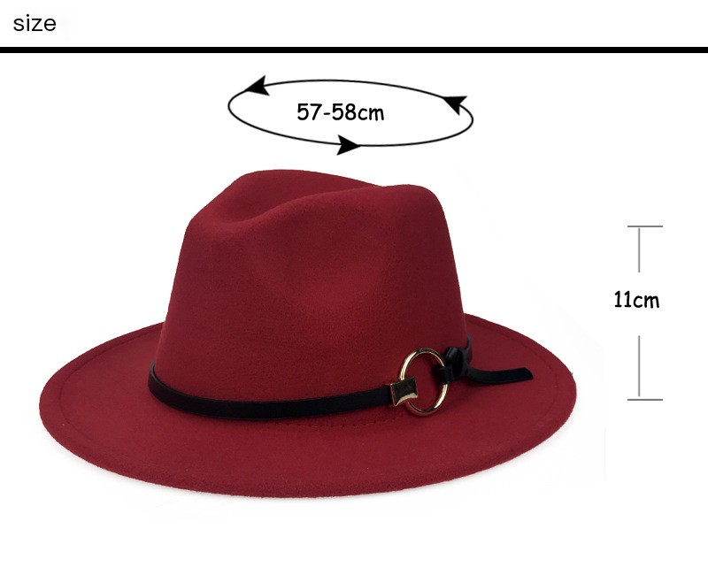 Jazz Hat - Large Brim