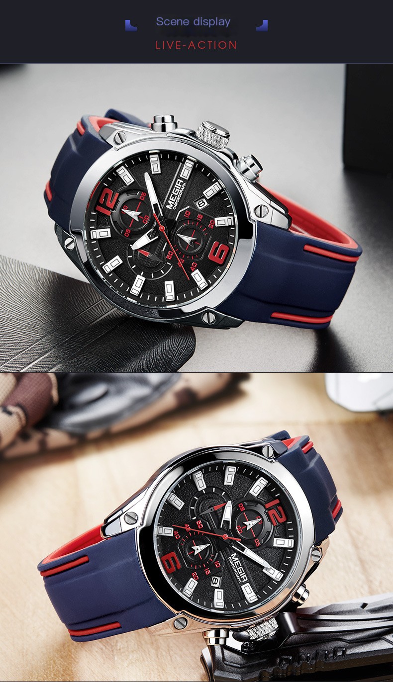 MEGIR Sports Watch Image 3