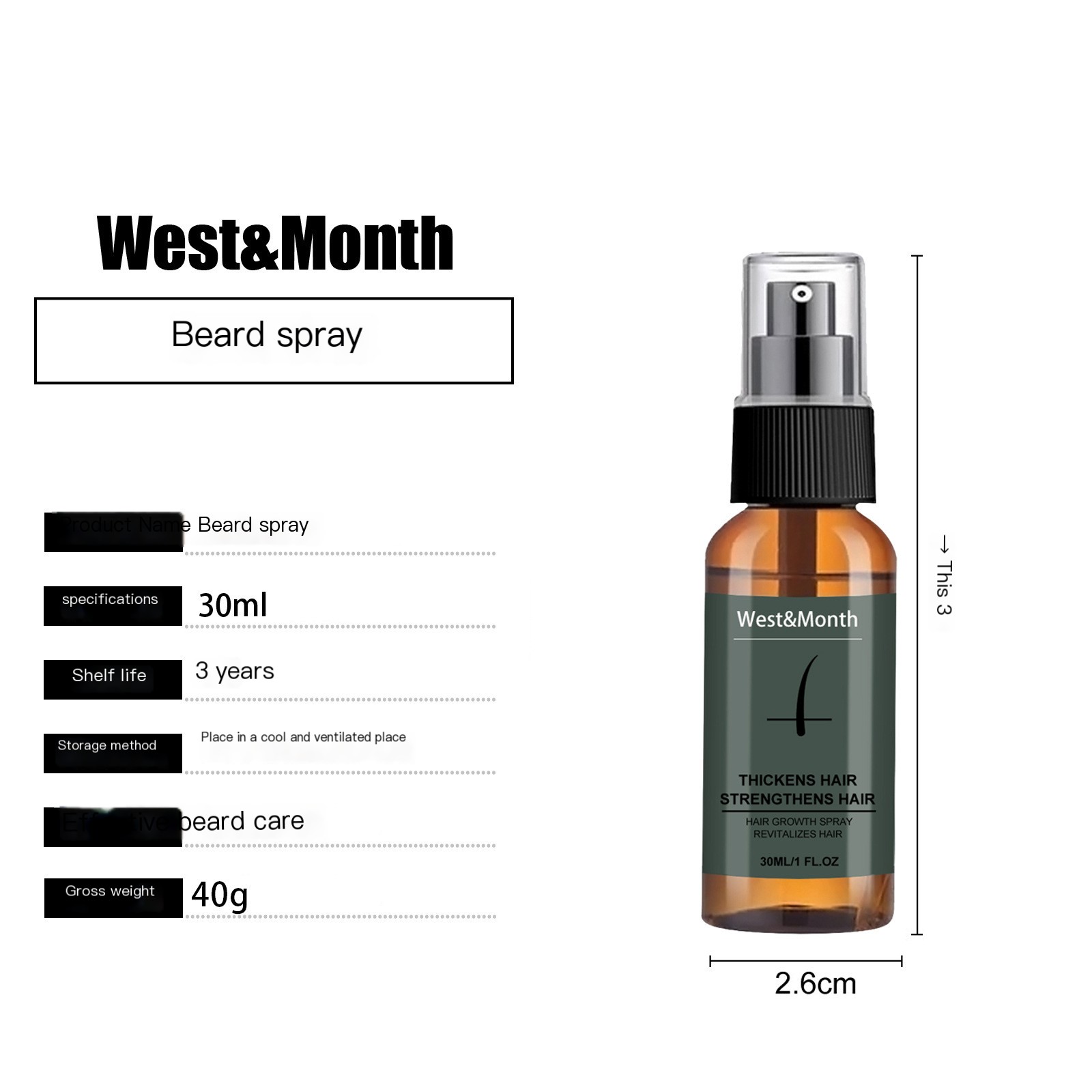 Beard Spray Set Image 1