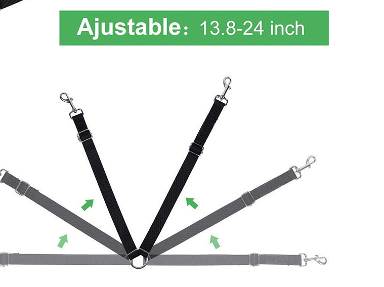 WALK 2 Two DOGS Leash COUPLER