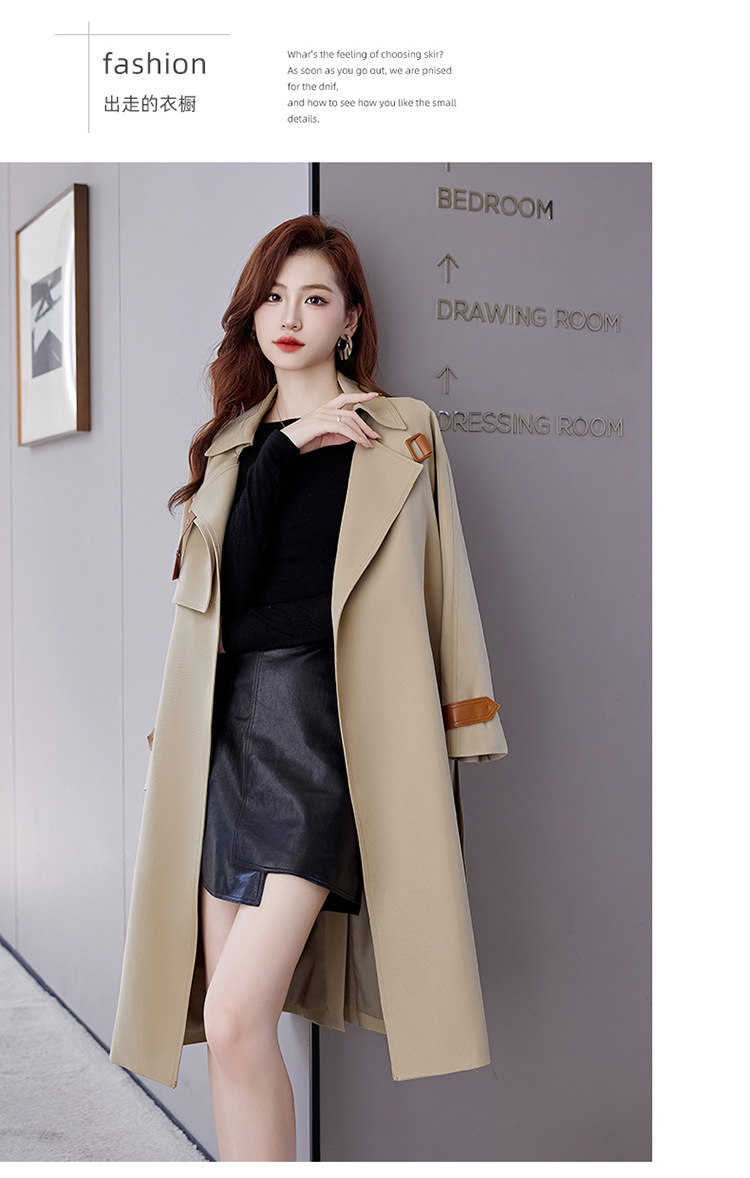 Women's Patchwork Coat Image 6