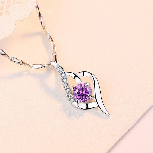 Zircon Pendant Front View