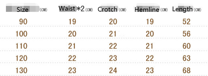 Girls Cotton Leggings with Skirt 2-7 years