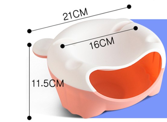 Double Layer Snack Bowl Image 1
