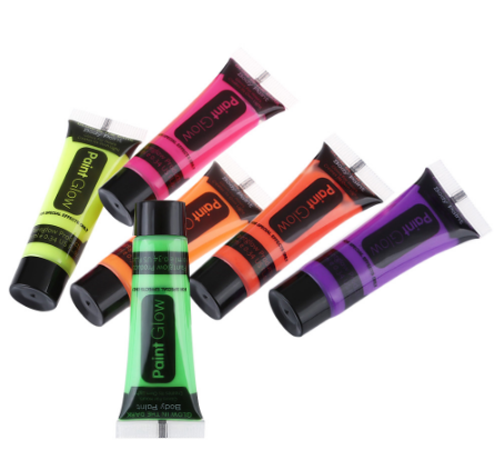 Fluorescent Face Paint Set