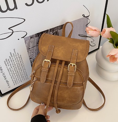 Vintage Backpack Interior