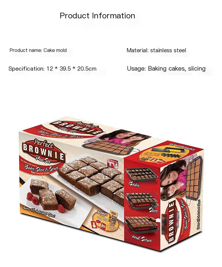Brownie Cake Mold Image 2