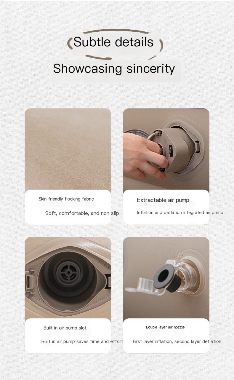 Khaki Self-Inflatable Mattress Image 11
