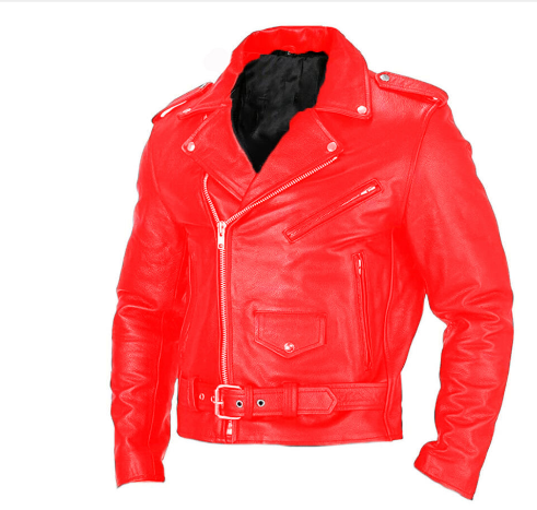 Men's Biker Jacket Image 2