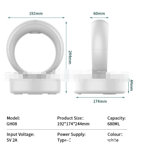 Anti-Gravity Air Humidifier Design