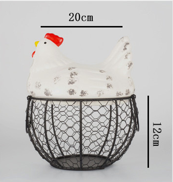 Iron Wire Storage Basket