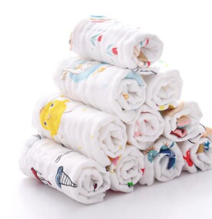 Cotton Square Towels Image 1