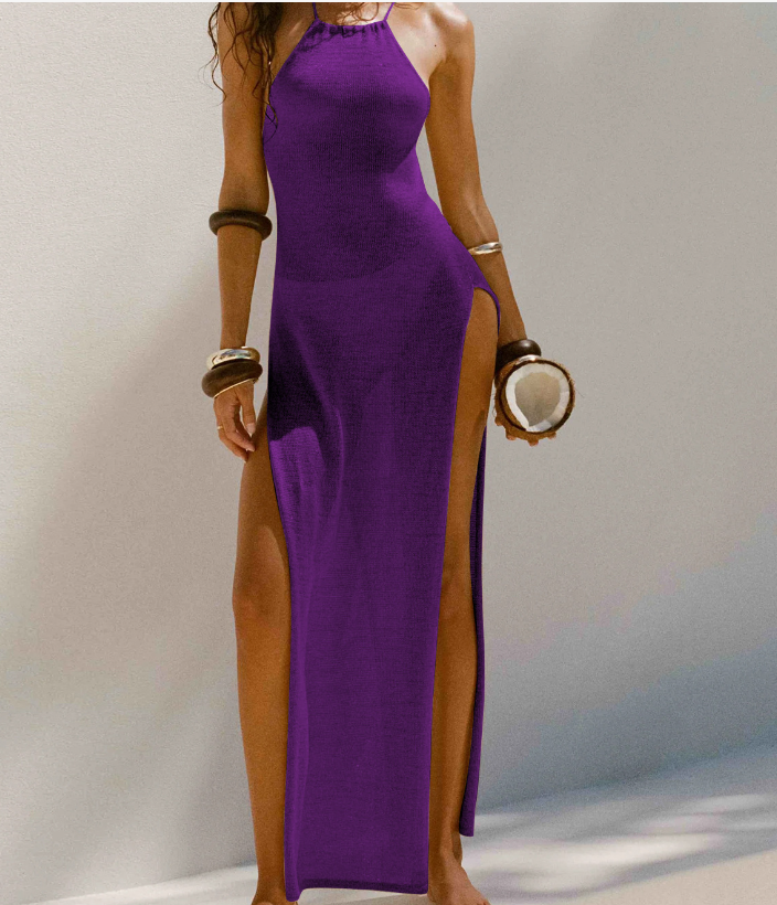 Wine Red Dress