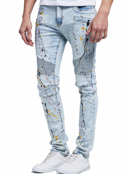 Hip Hop Men's Jeans Image 1