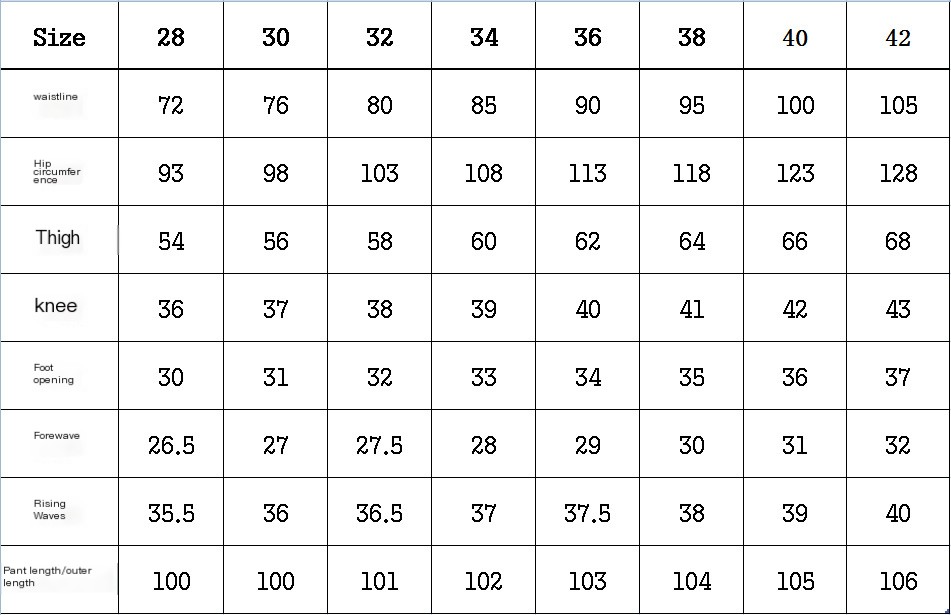 Street Men's Knee-Skinned Jeans 1