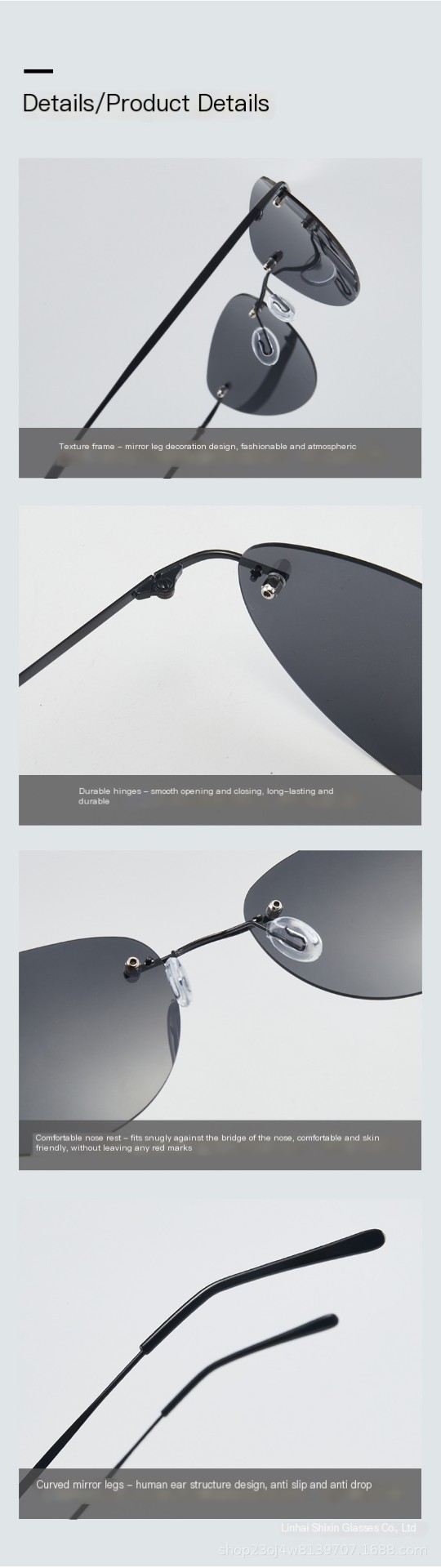 Sunglasses in Different Colors