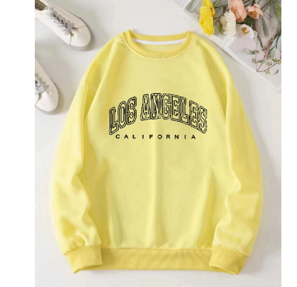 Comfortable fit of the sweatshirt