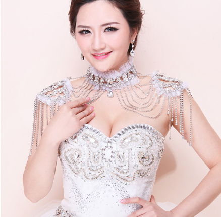 Elegant Bridal Shoulder Chain